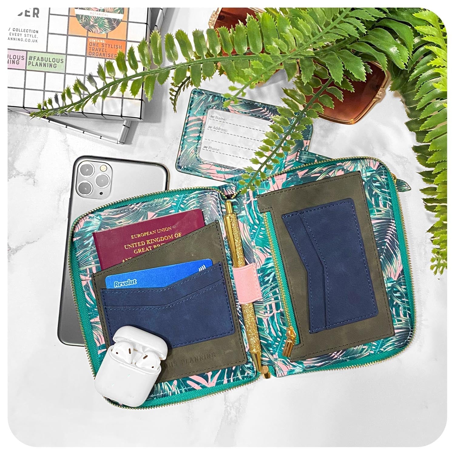 Botanical - Travel Organiser