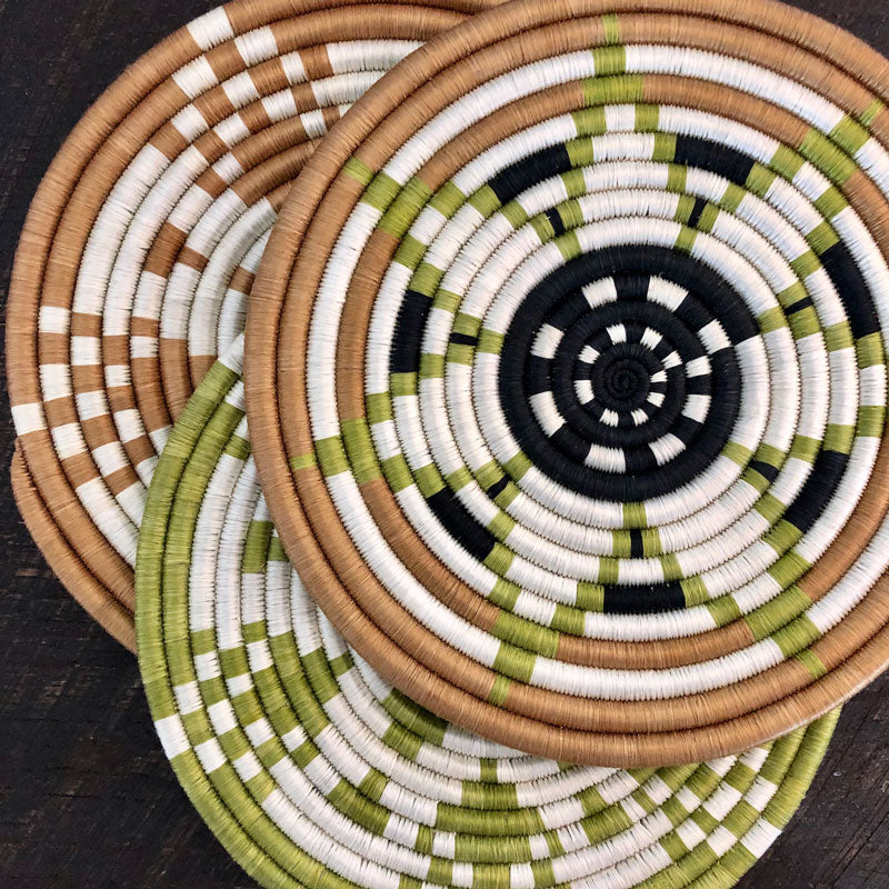 Hand Woven Natural Sisal Trivets