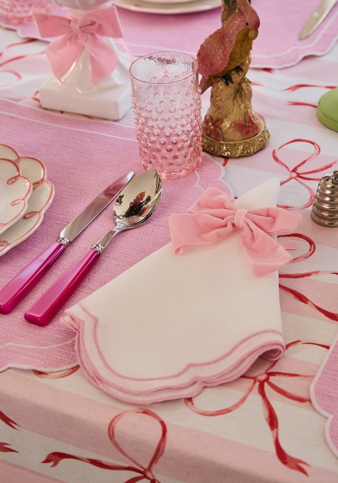 Blush Dreams Velvet Bow Collection