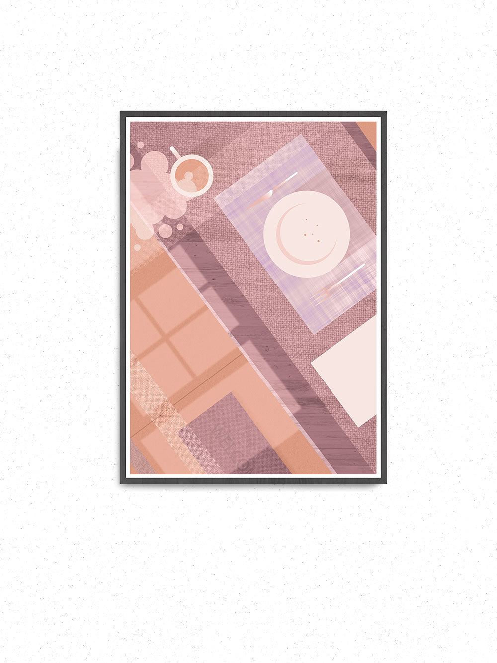 Breakfast II Illustration Print