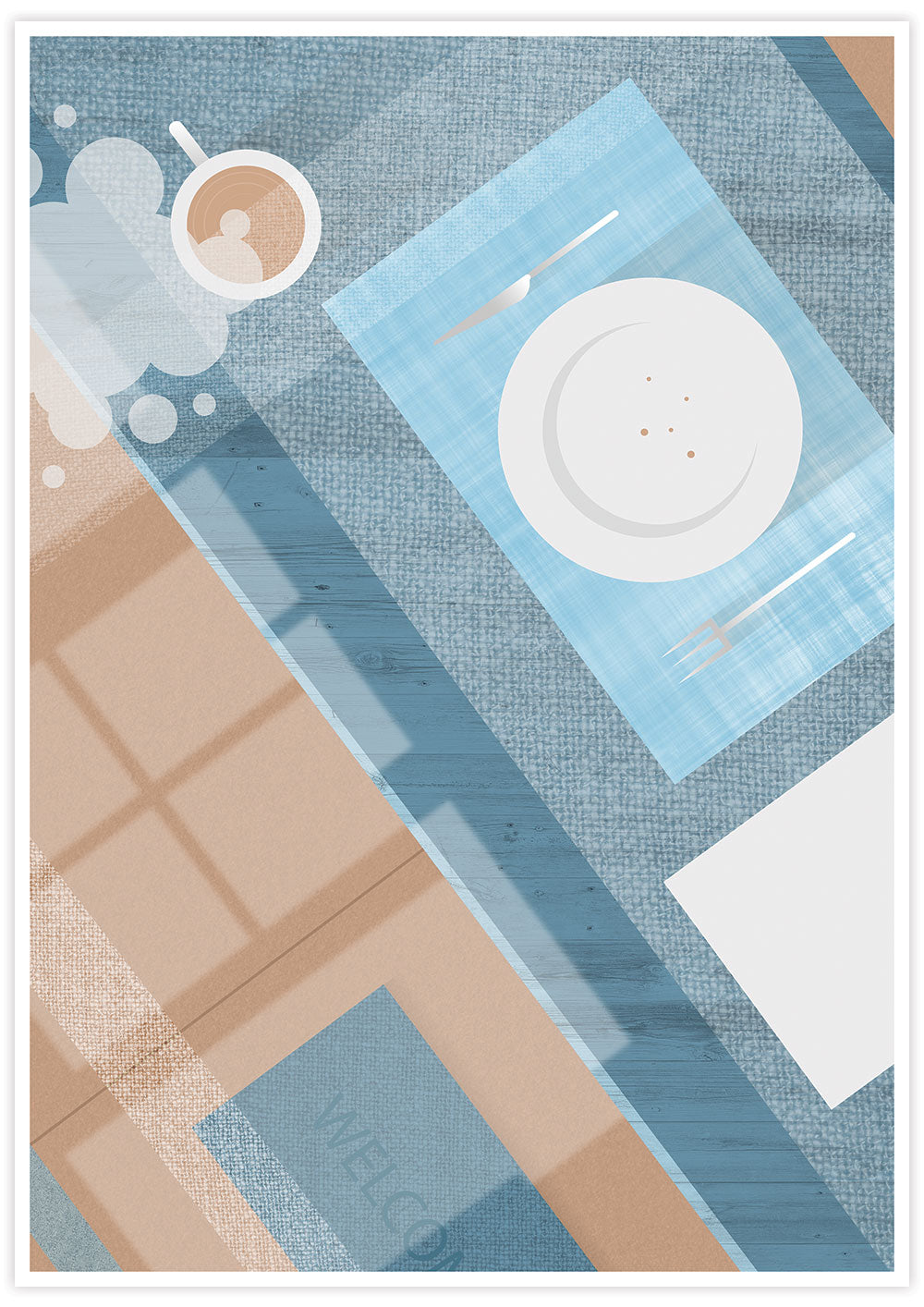 Breakfast Kitchen Print