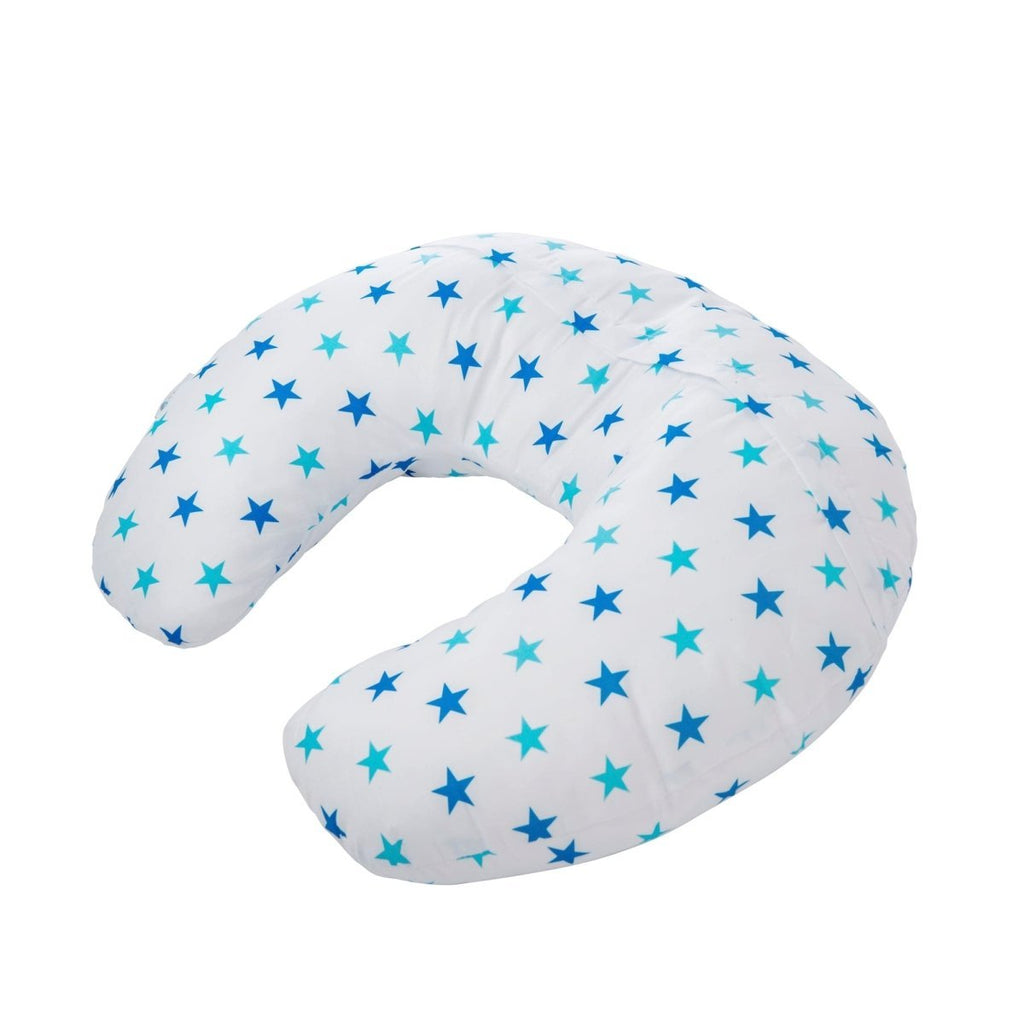 Nursing Pillow Cover in Little Blue Star