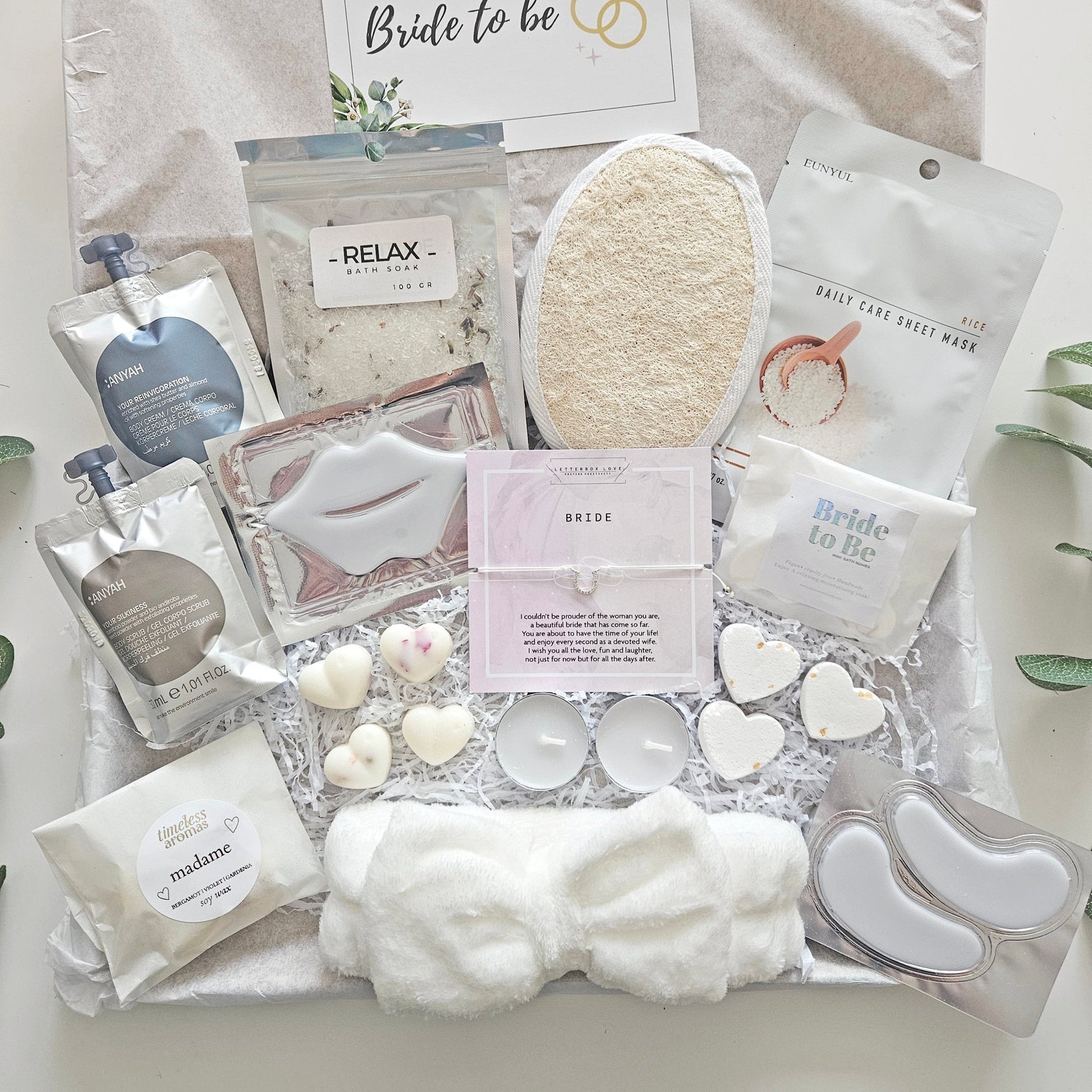 Luxury Bridal Spa Gift Set for Bride to Be