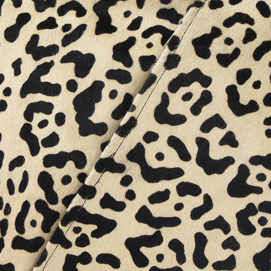 Ivory Animal Print Leather Shoulder Bag Brix and Bailey at Sostter