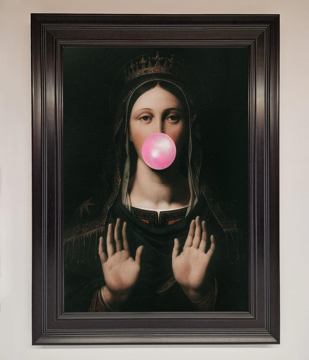 Bubble Gum Renaissance Framed Print