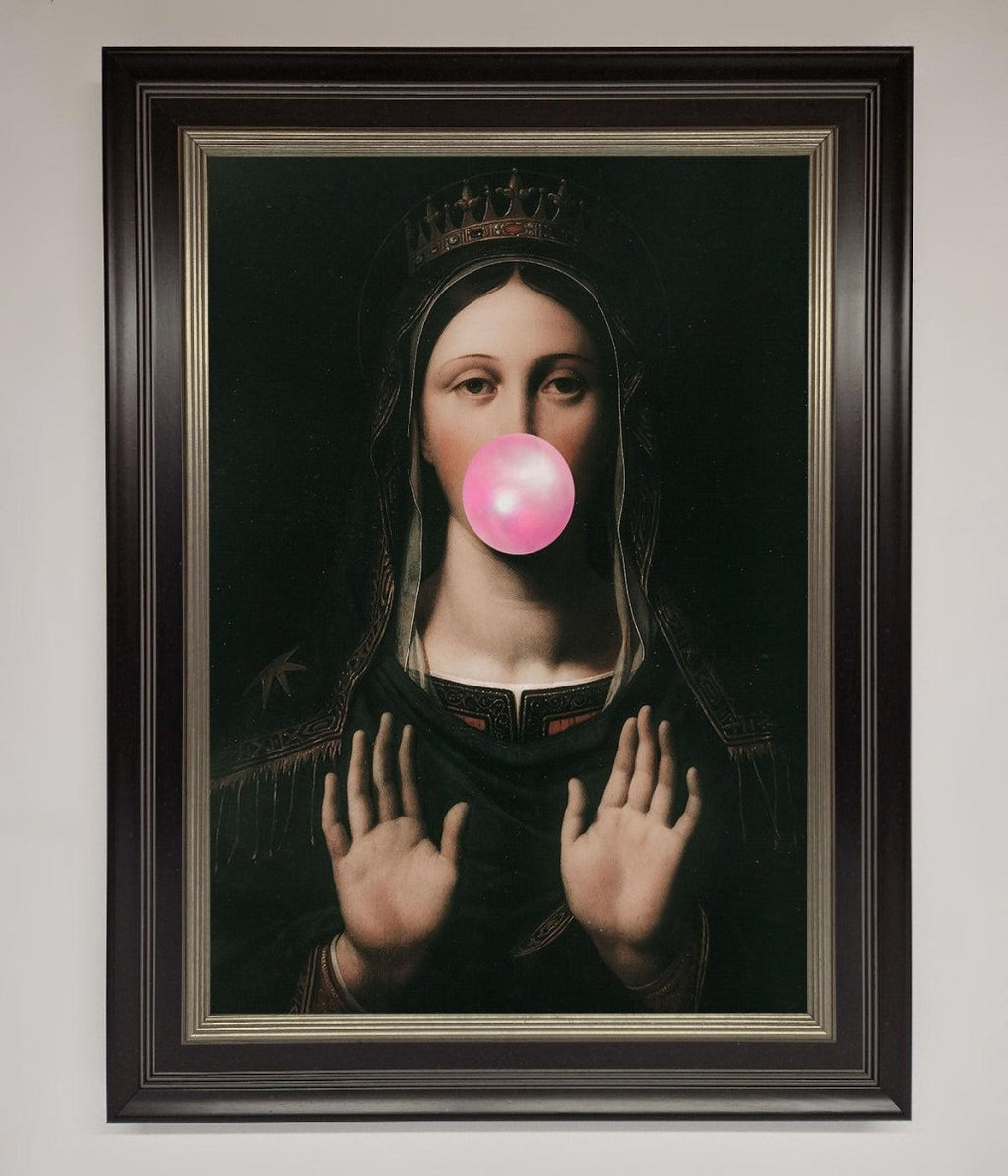 Bubble Gum Renaissance Framed Print