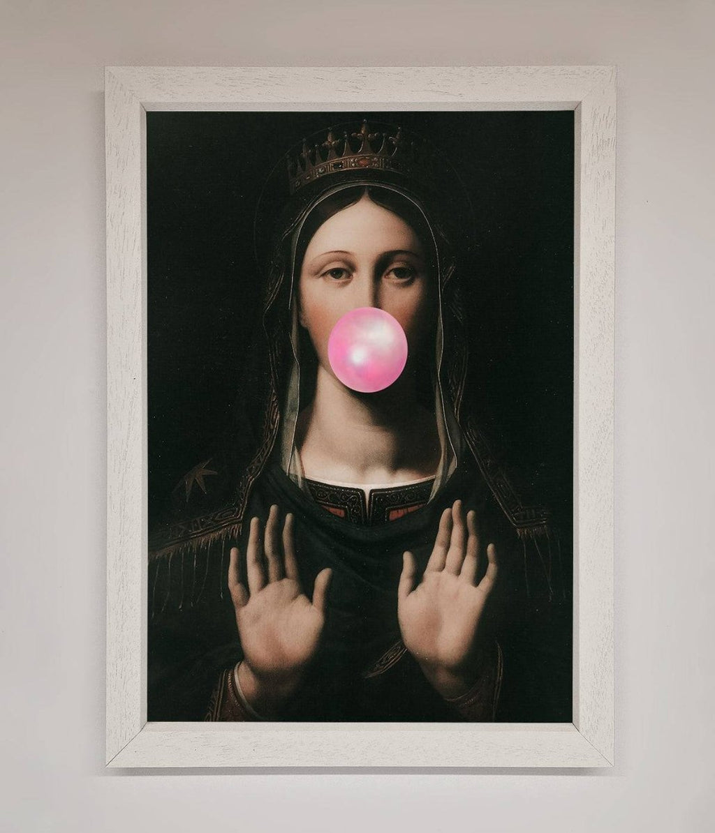 Bubble Gum Renaissance Framed Print