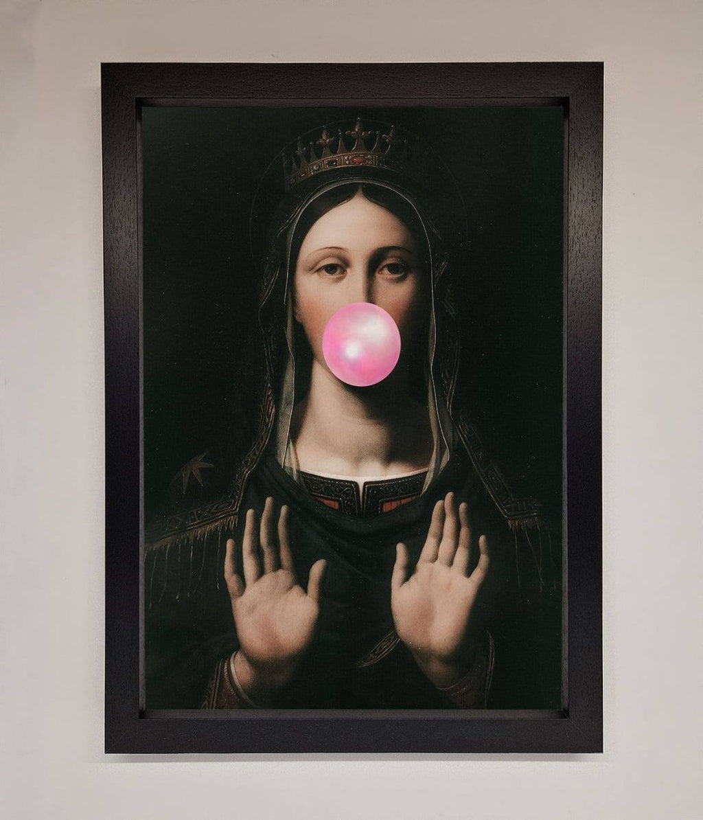 Bubble Gum Renaissance Framed Print