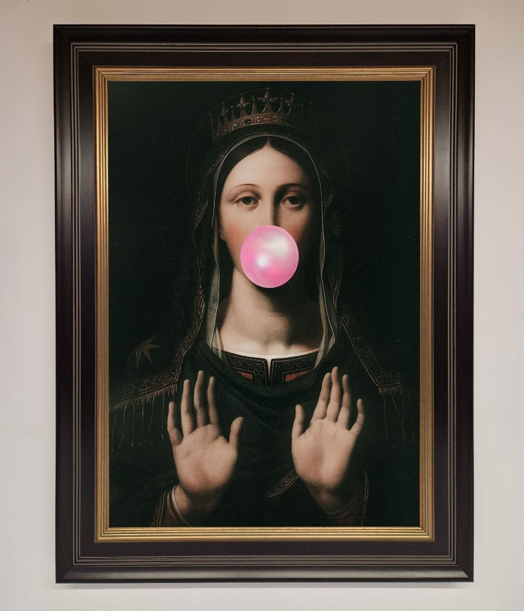 Bubble Gum Renaissance Framed Print