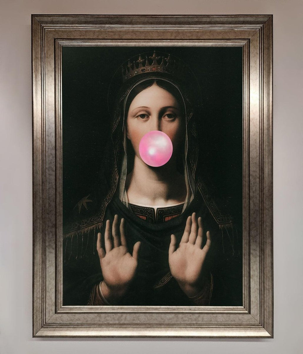 Bubble Gum Renaissance Framed Print