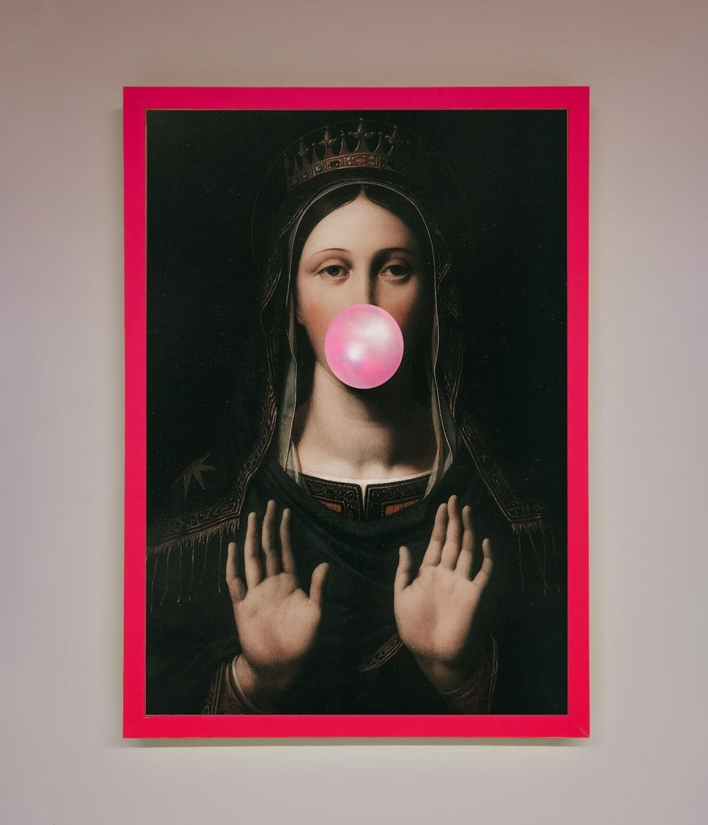 Bubble Gum Renaissance Framed Print