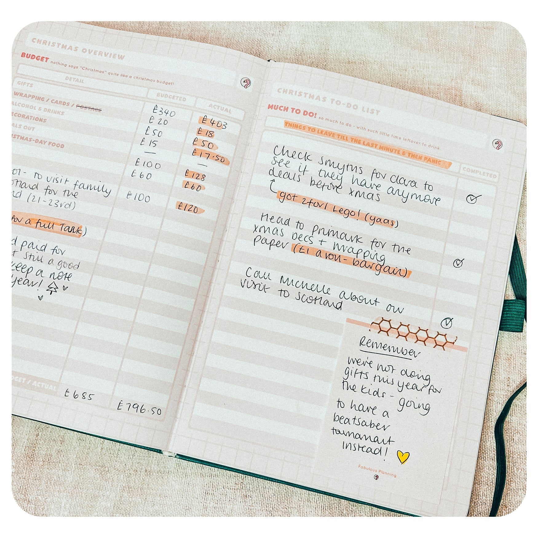 Budget - Deluxe Life Journal