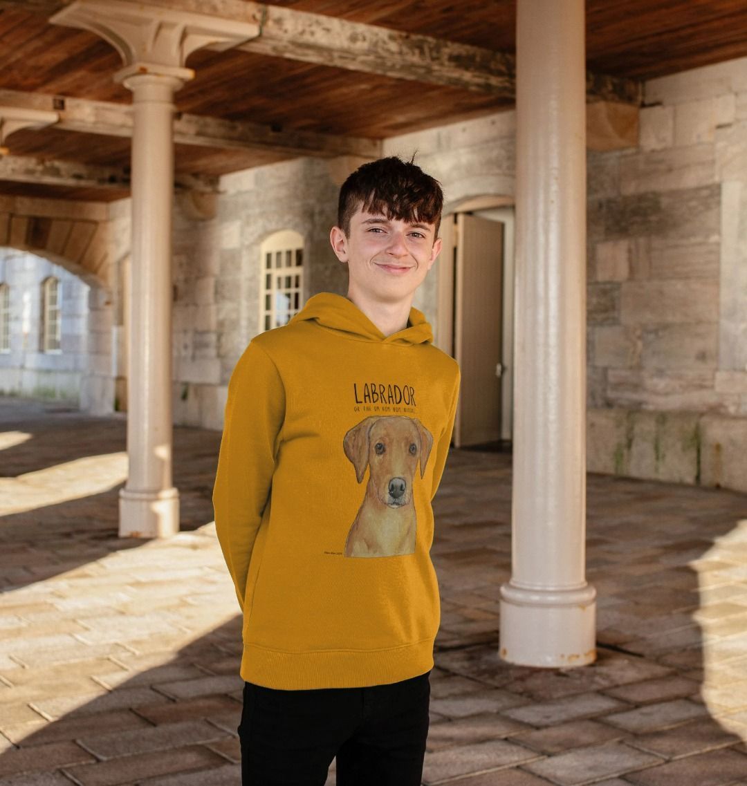 Snack Mode: Activated – The Fox Red Labrador Kids’ Hoodie