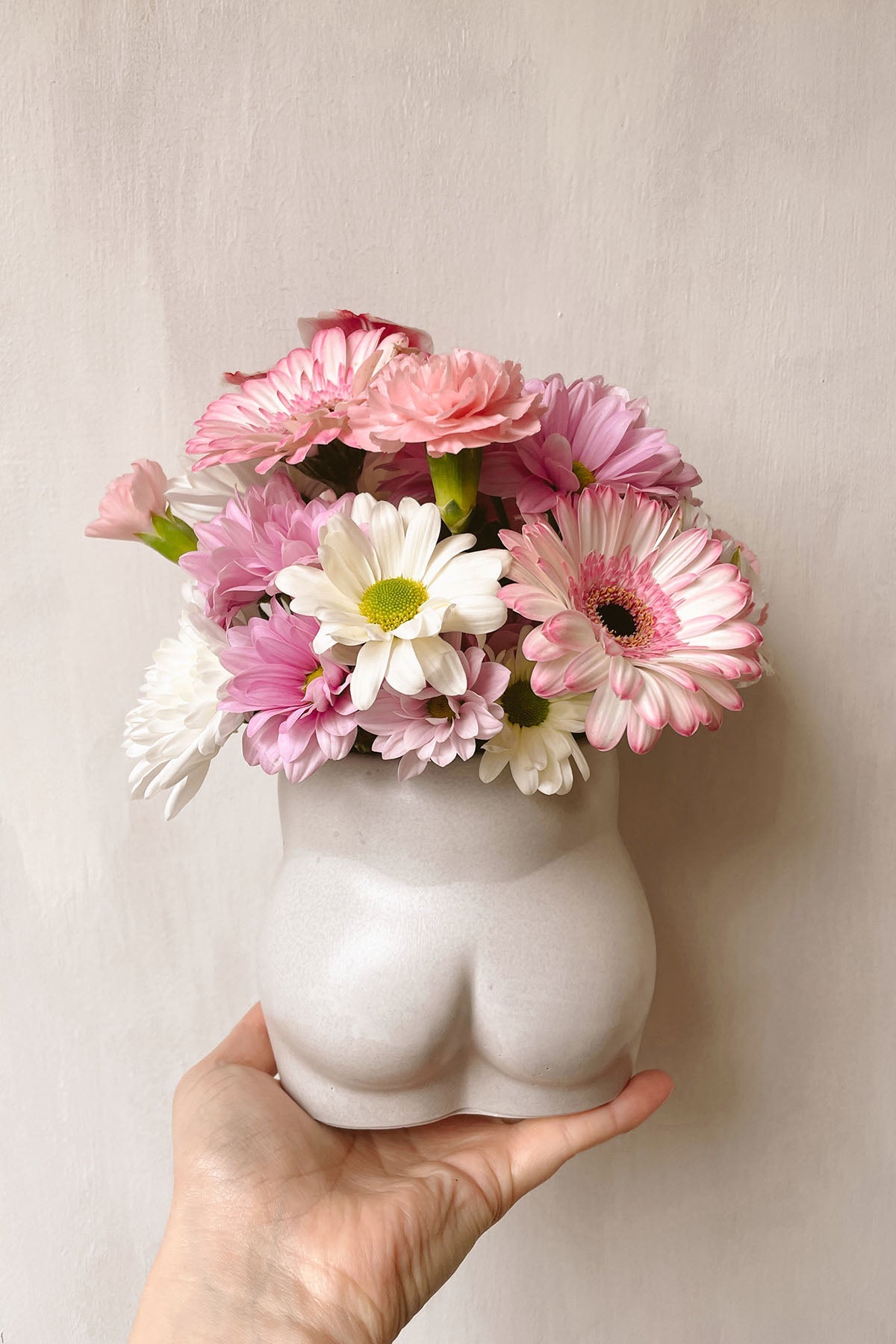 Handcrafted Bum Shaped Vase