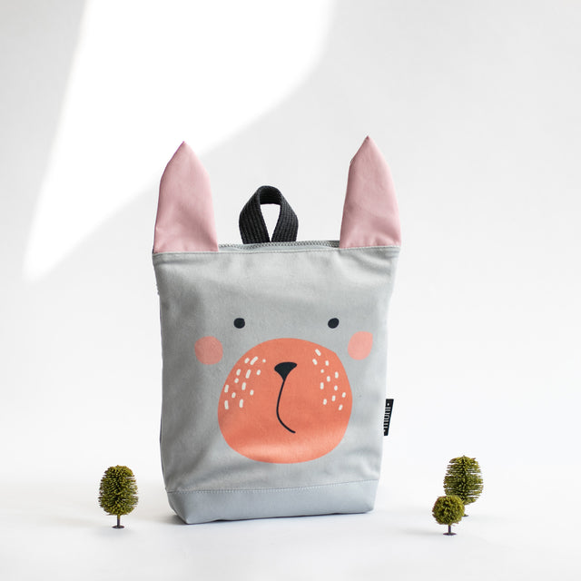 Bunny Kids' Backpack – Durable & Charming for Young Explorers by Muni at brixbailey.com