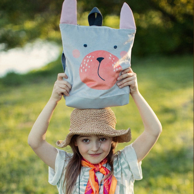 Bunny Kids' Backpack – Fun, Durable & Perfect for Adventure by Muni at brixbailey.com