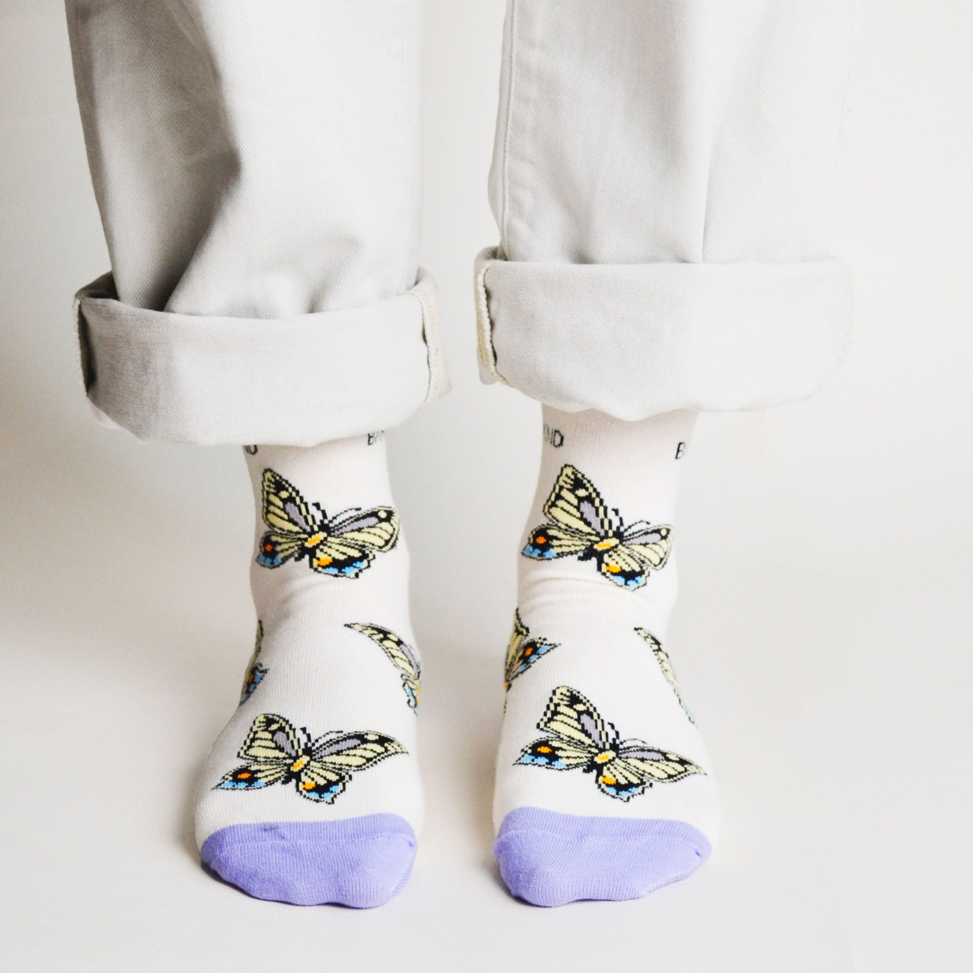 Save the Butterflies Bamboo Socks