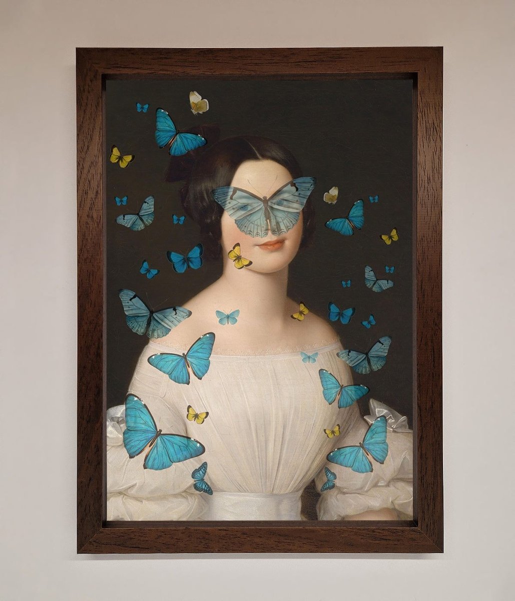 Butterfly Renaissance Framed Print