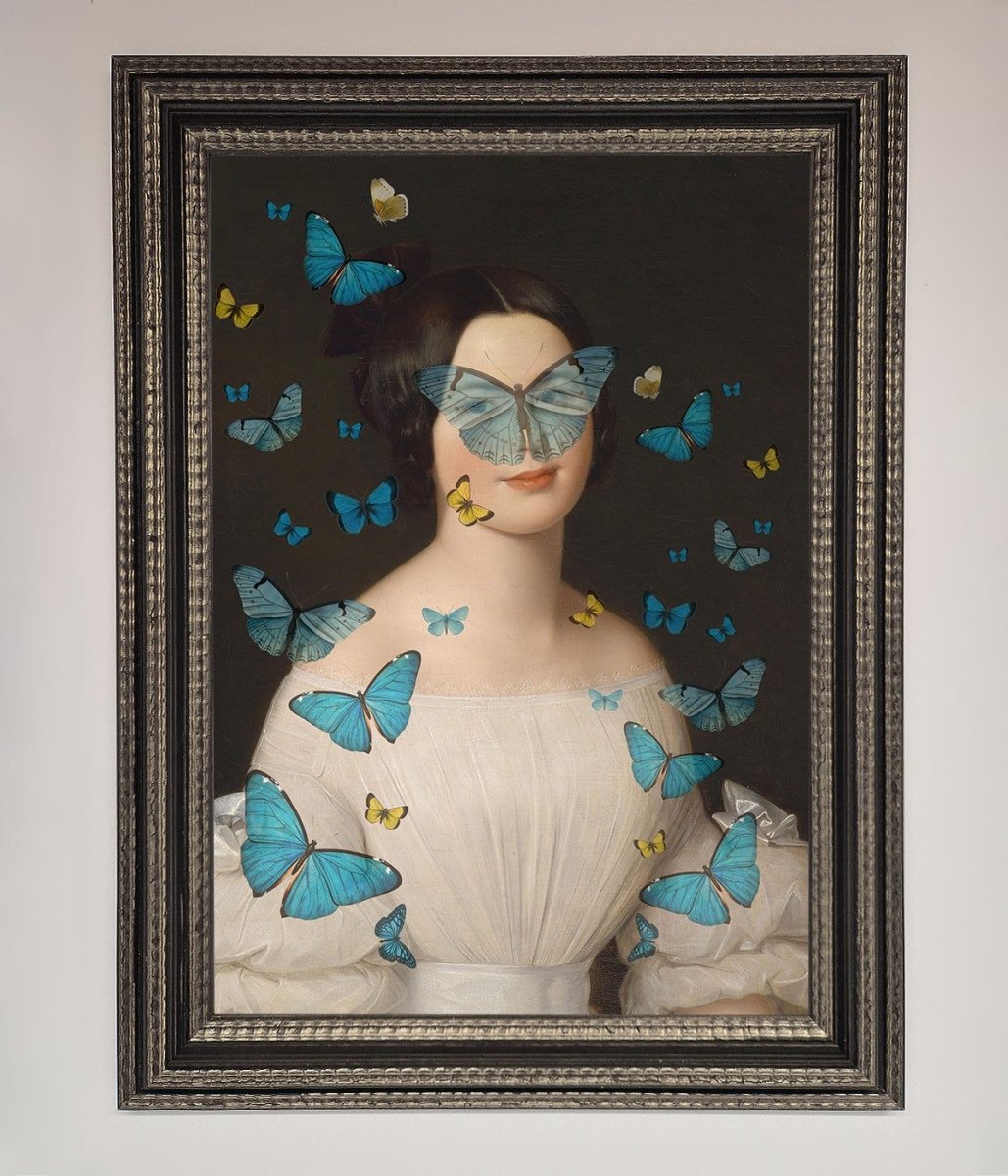 Butterfly Renaissance Framed Print