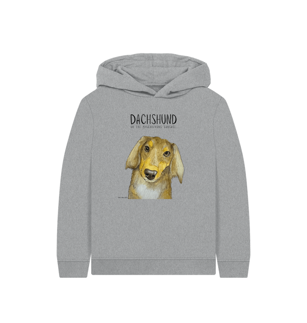 Mischievous Long Haired Sausage Hoodie – Snuggles, Sass & Sustainability!