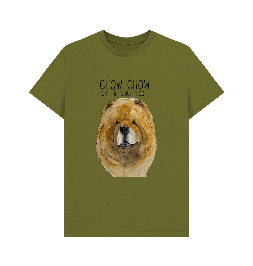 Show Off Your Aloof Floof with This Fun Red Chow Chow Tee!