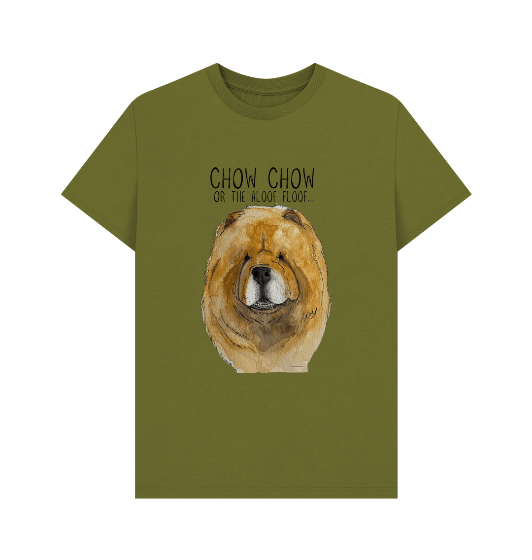 Show Off Your Aloof Floof with This Fun Red Chow Chow Tee!