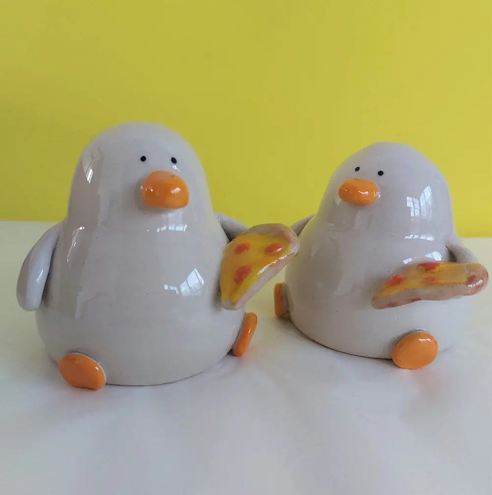 Naomi with the Pepperoni (Pizza Duck)