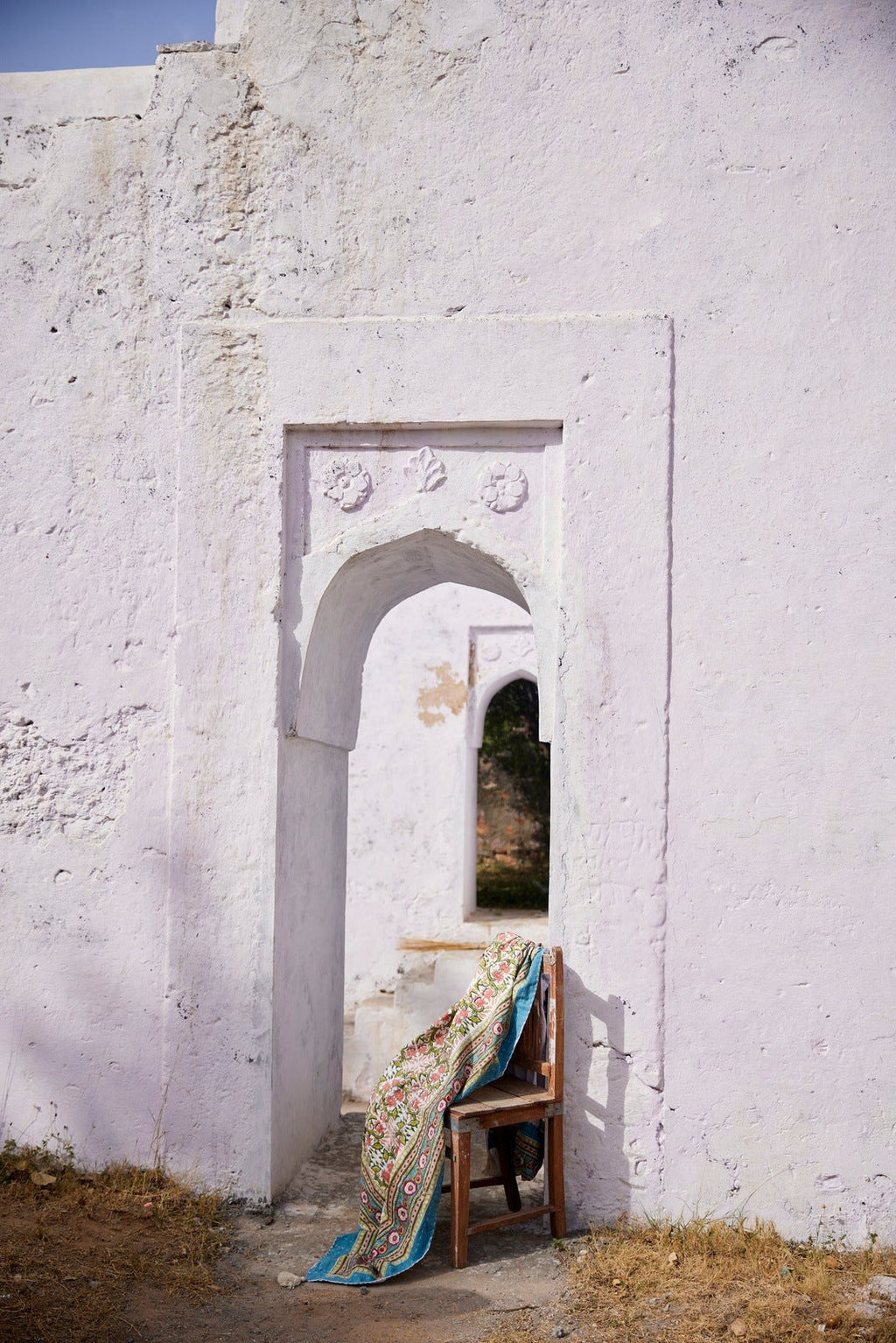 Topanga Throw in White