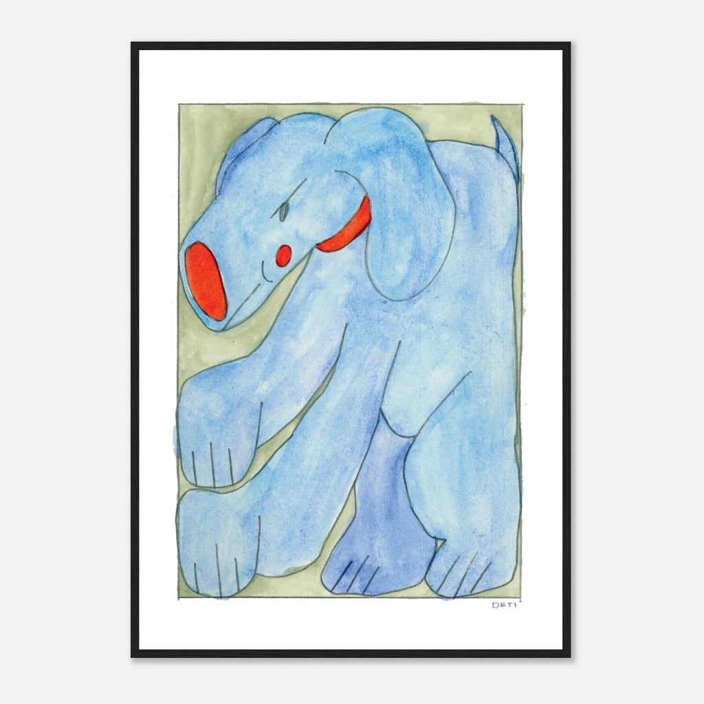 Boog 2 Mischief Framed Print by Hayley Deti