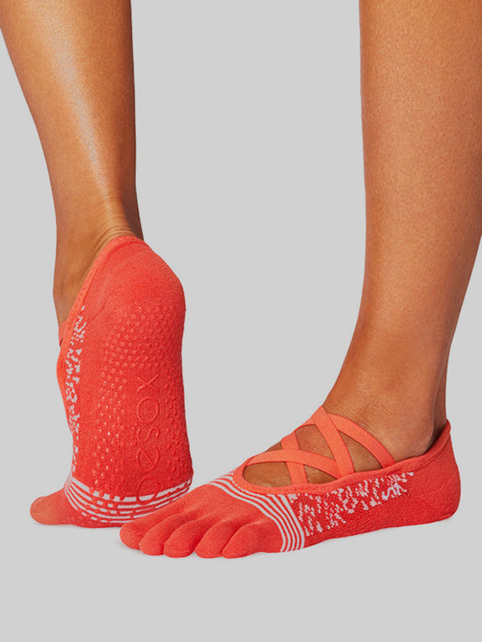 Elle Tec Full Toe Yoga Socks for Women