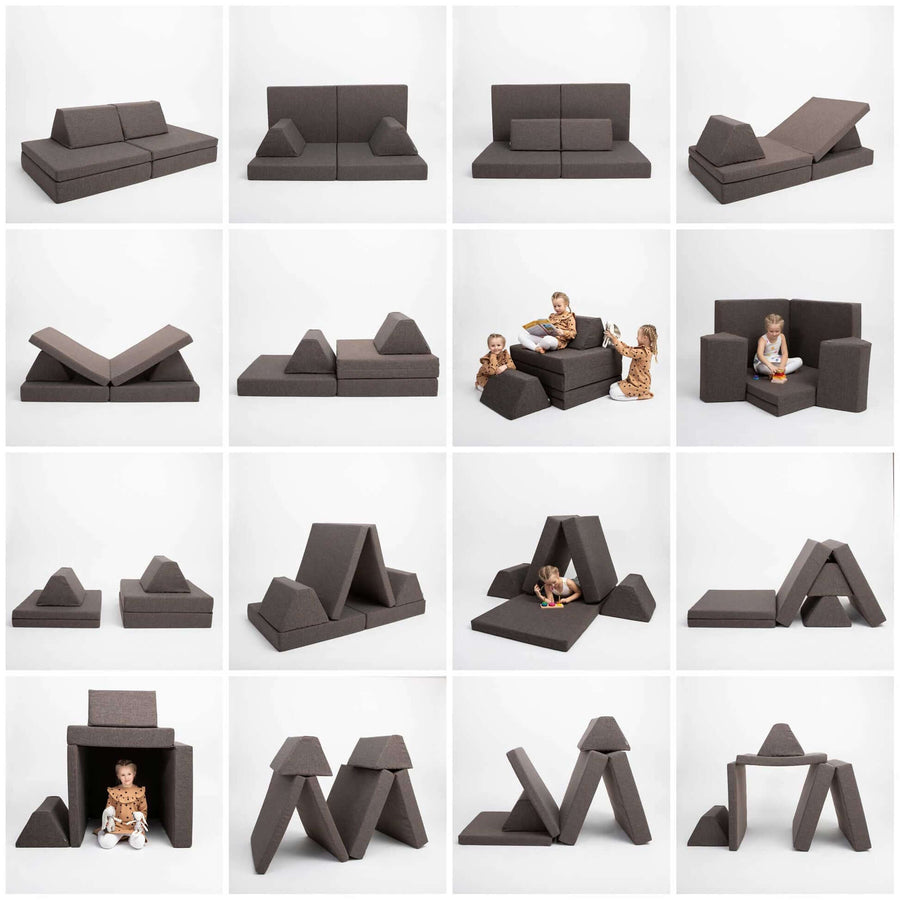 Versatile Montessori Play Sofa – Safe & Creative for Kids by Monboxy at www.brixbailey.com