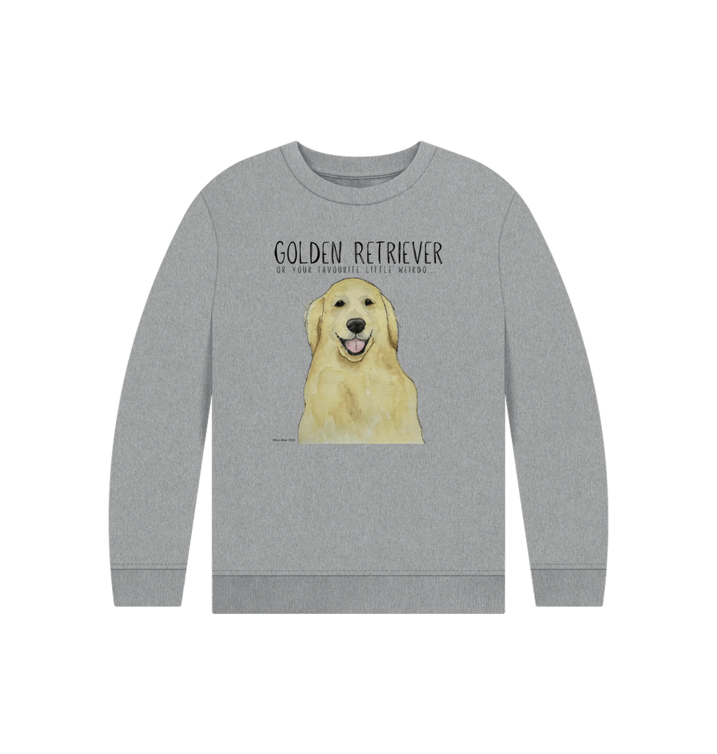 Golden Retriever Kids' Sweatshirt: For Little Weirdos with Big Hearts