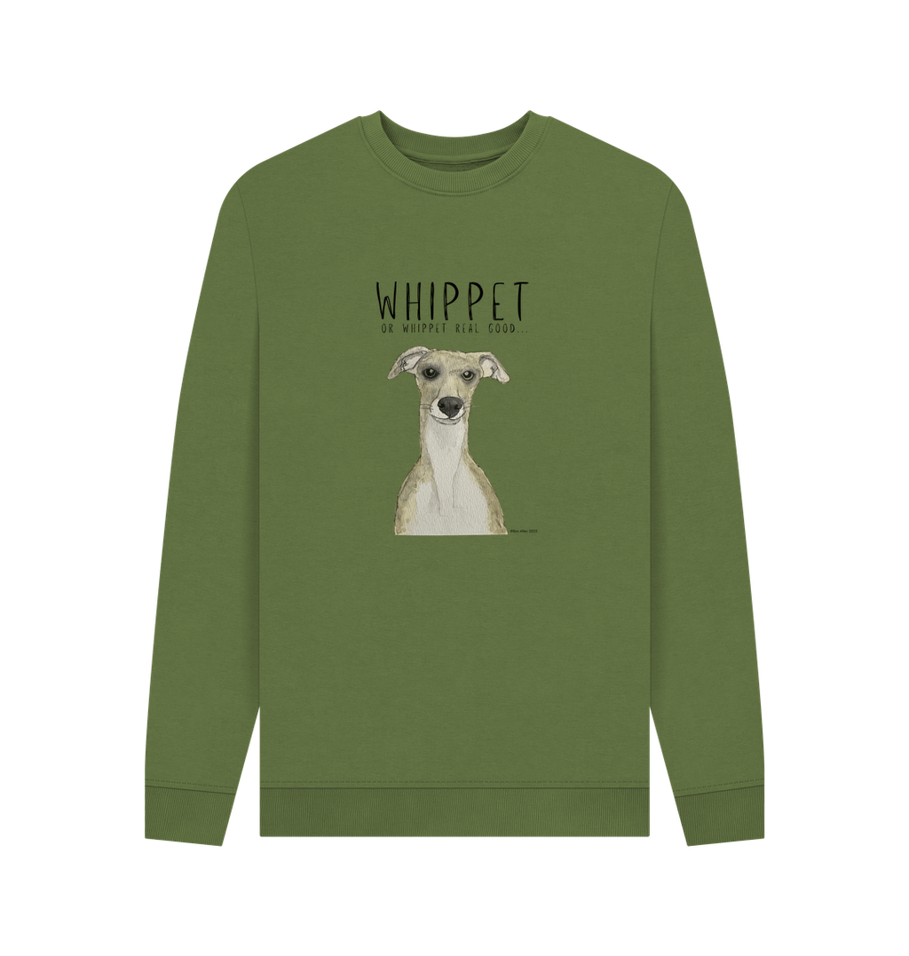 Whippet-Inspired Sweatshirt: Comfort, Style & Zoomie-Approved!