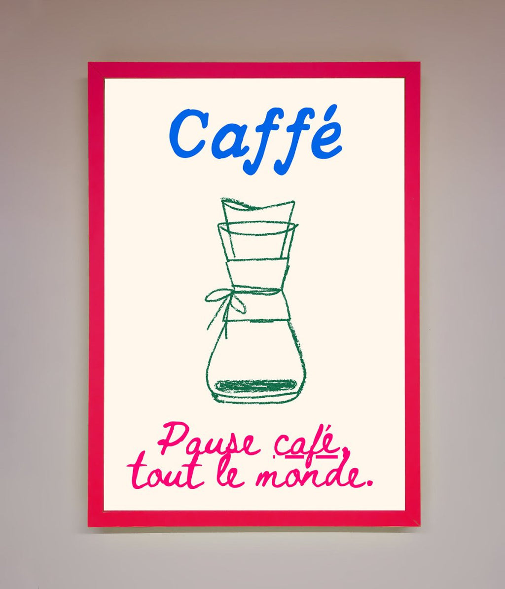 Caffe Art Framed Print