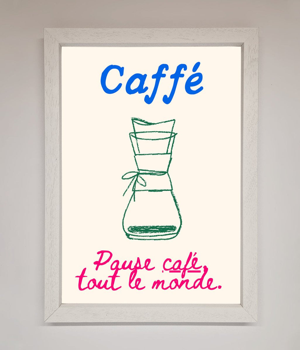 Caffe Art Framed Print