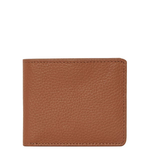 Men's Camel Leather Wallet