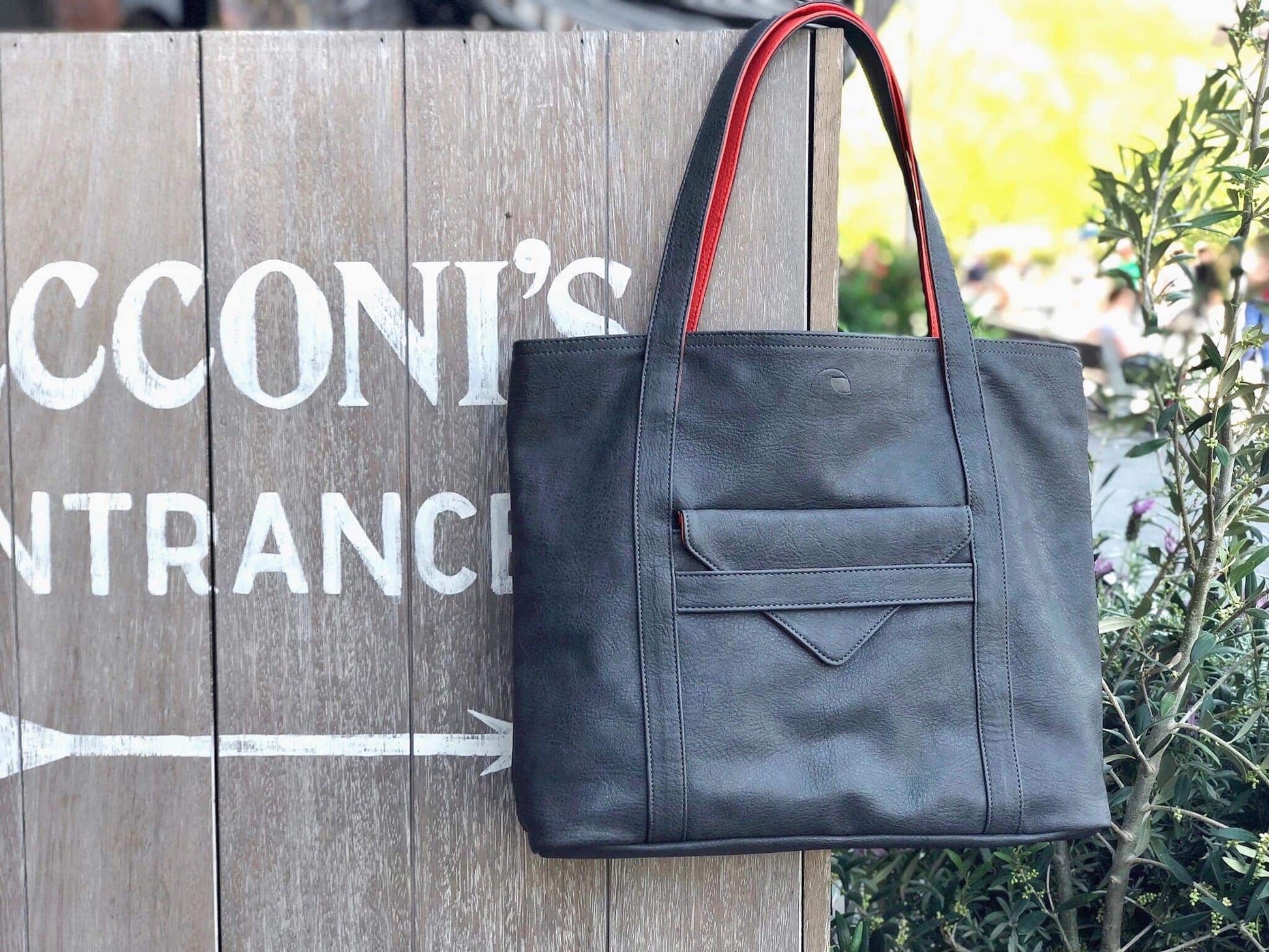 Borough Vegan Leather Tote Bag