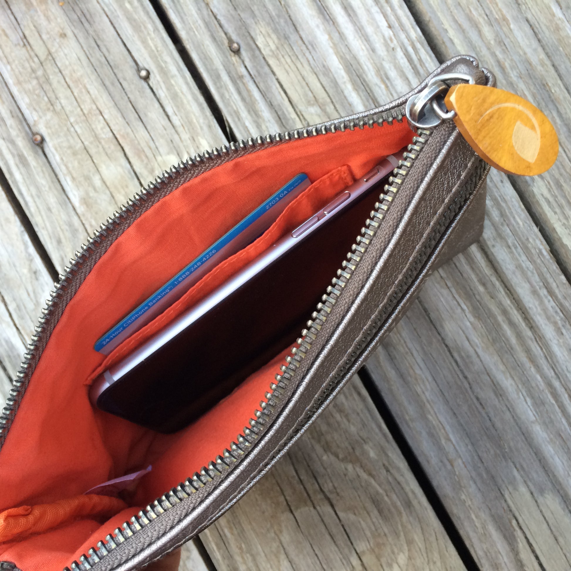 Brighton Vegan Wristlet Clutch