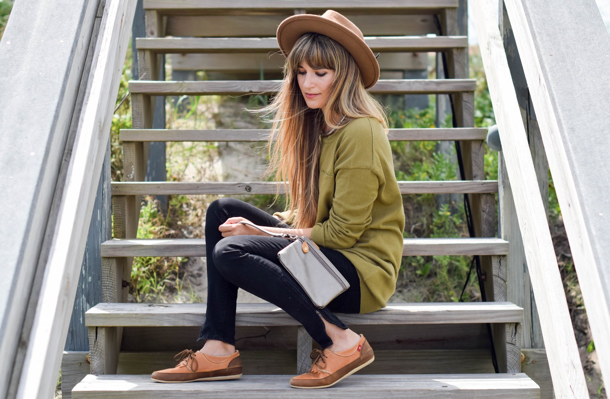 Brighton Vegan Wristlet Clutch