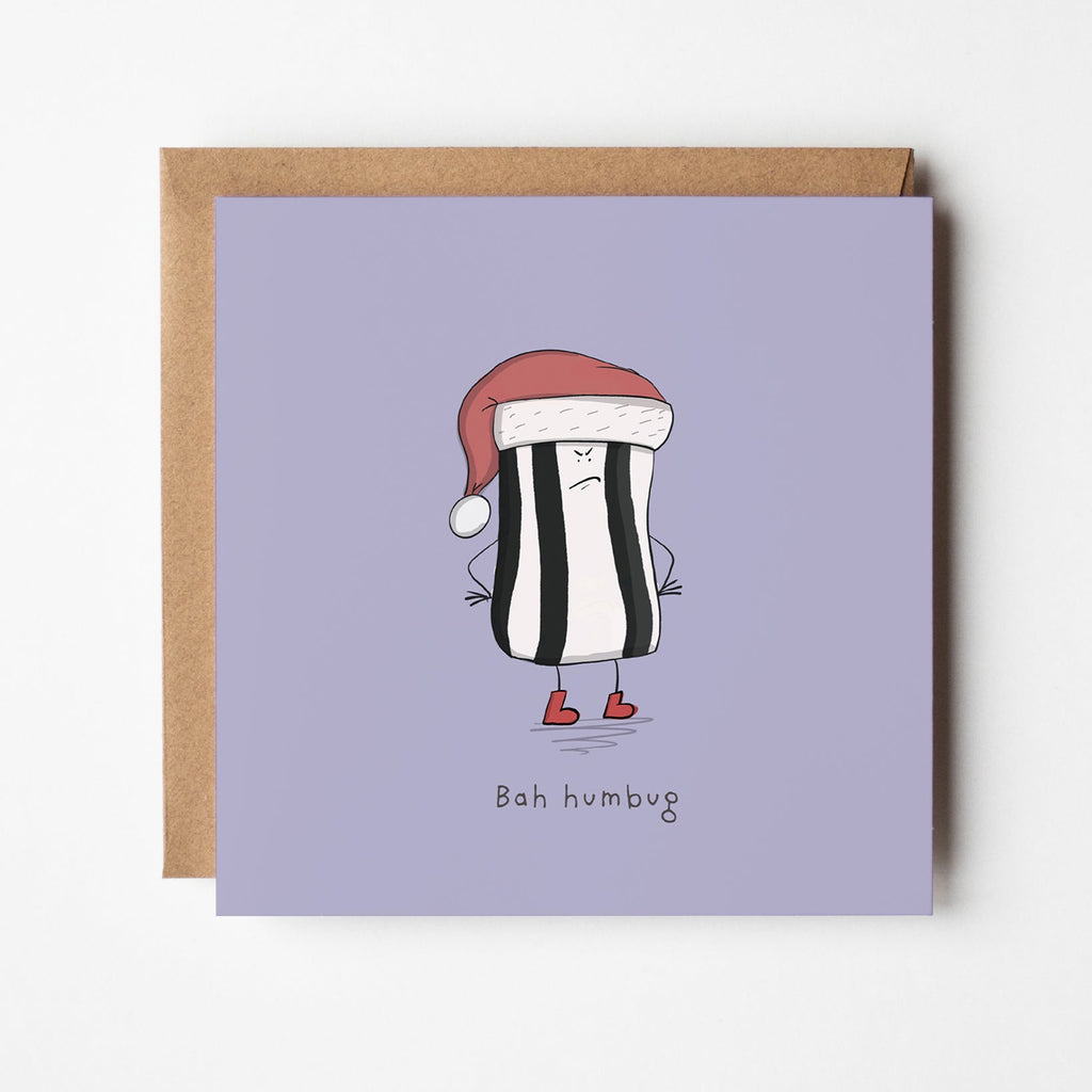 Bah Humbug Christmas Card