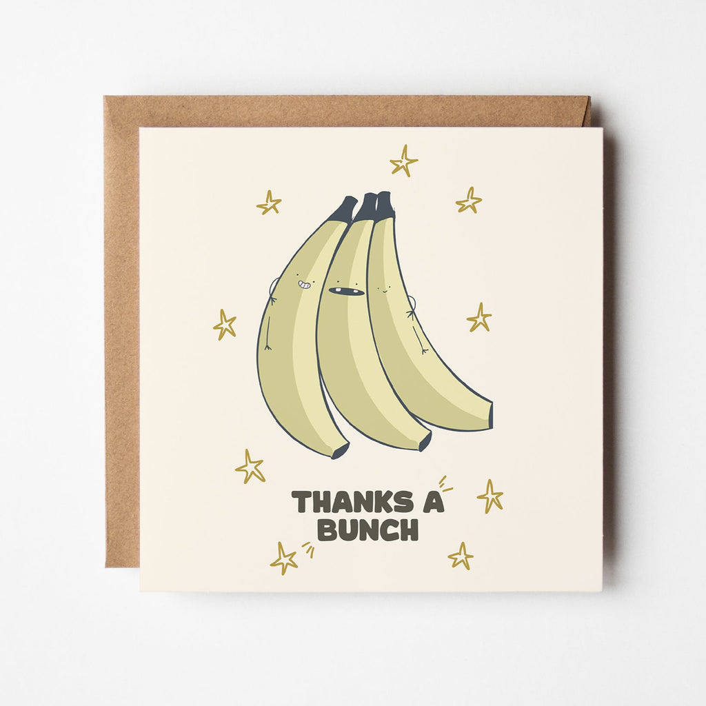 Thanks a bunch Greeting Card