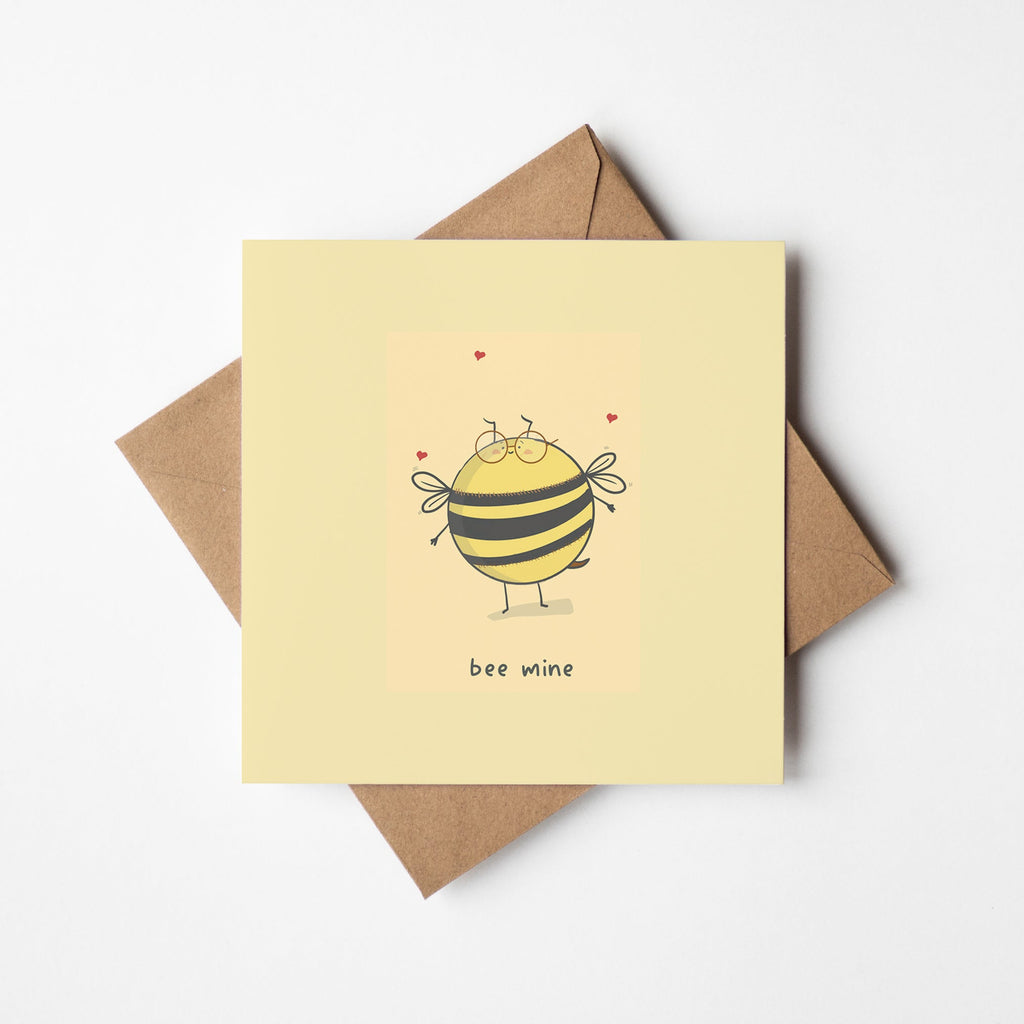 Bee Mine Greeting Card