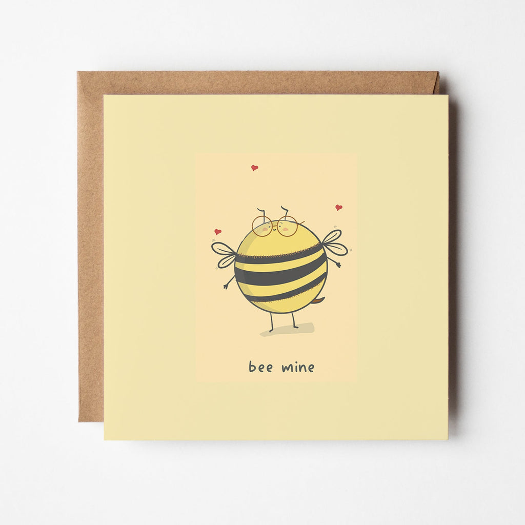 Bee Mine Greeting Card