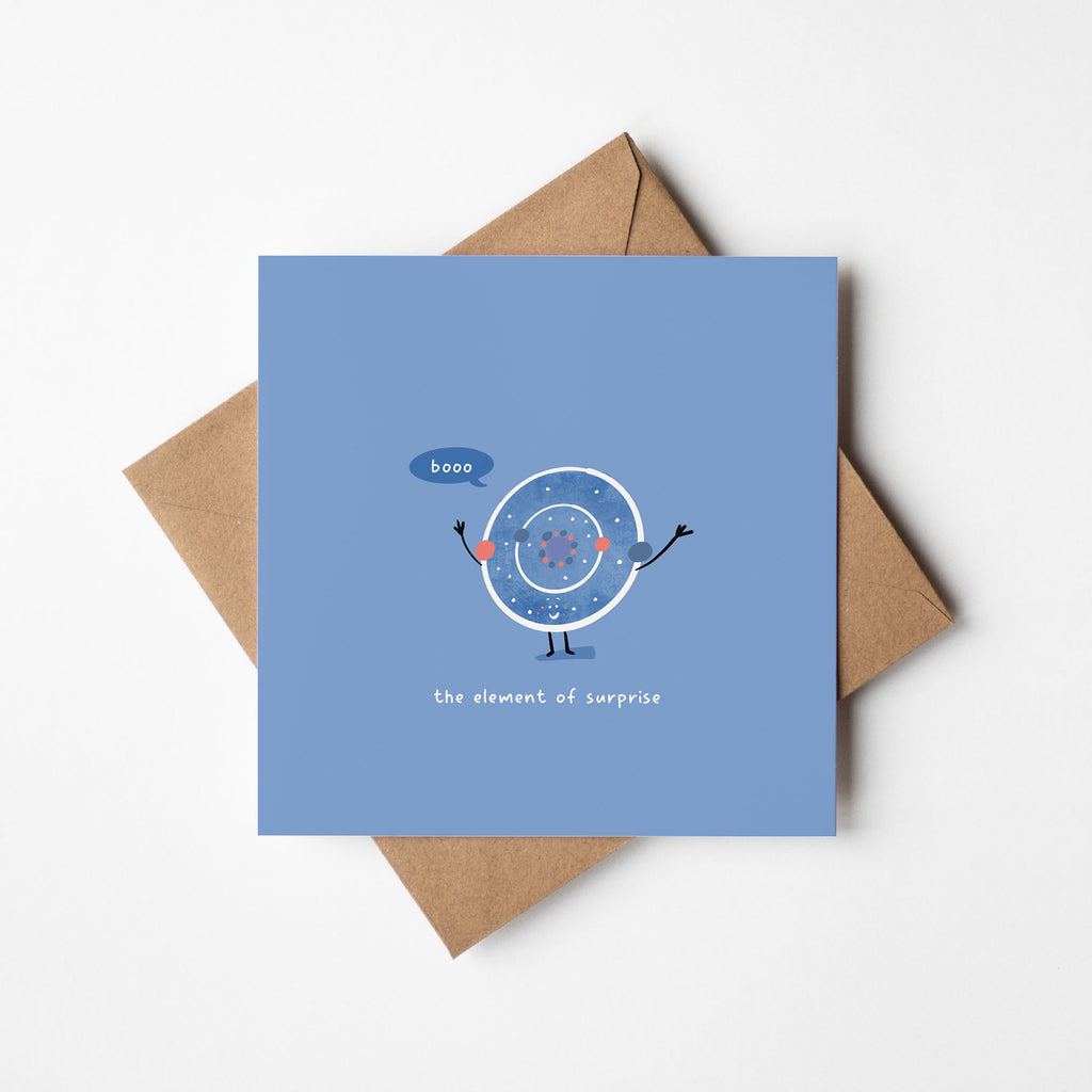 The Element of Surprise Greeting Card