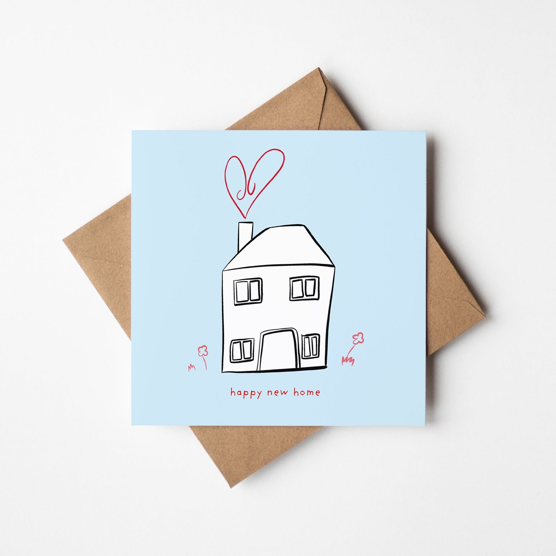 Warm Wishes: Happy New Home Greeting Card
