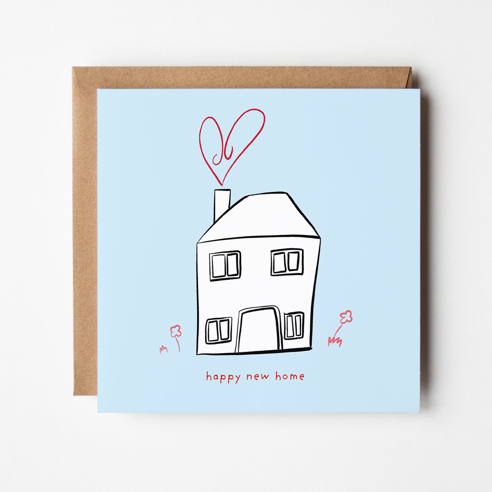 Warm Wishes: Happy New Home Greeting Card