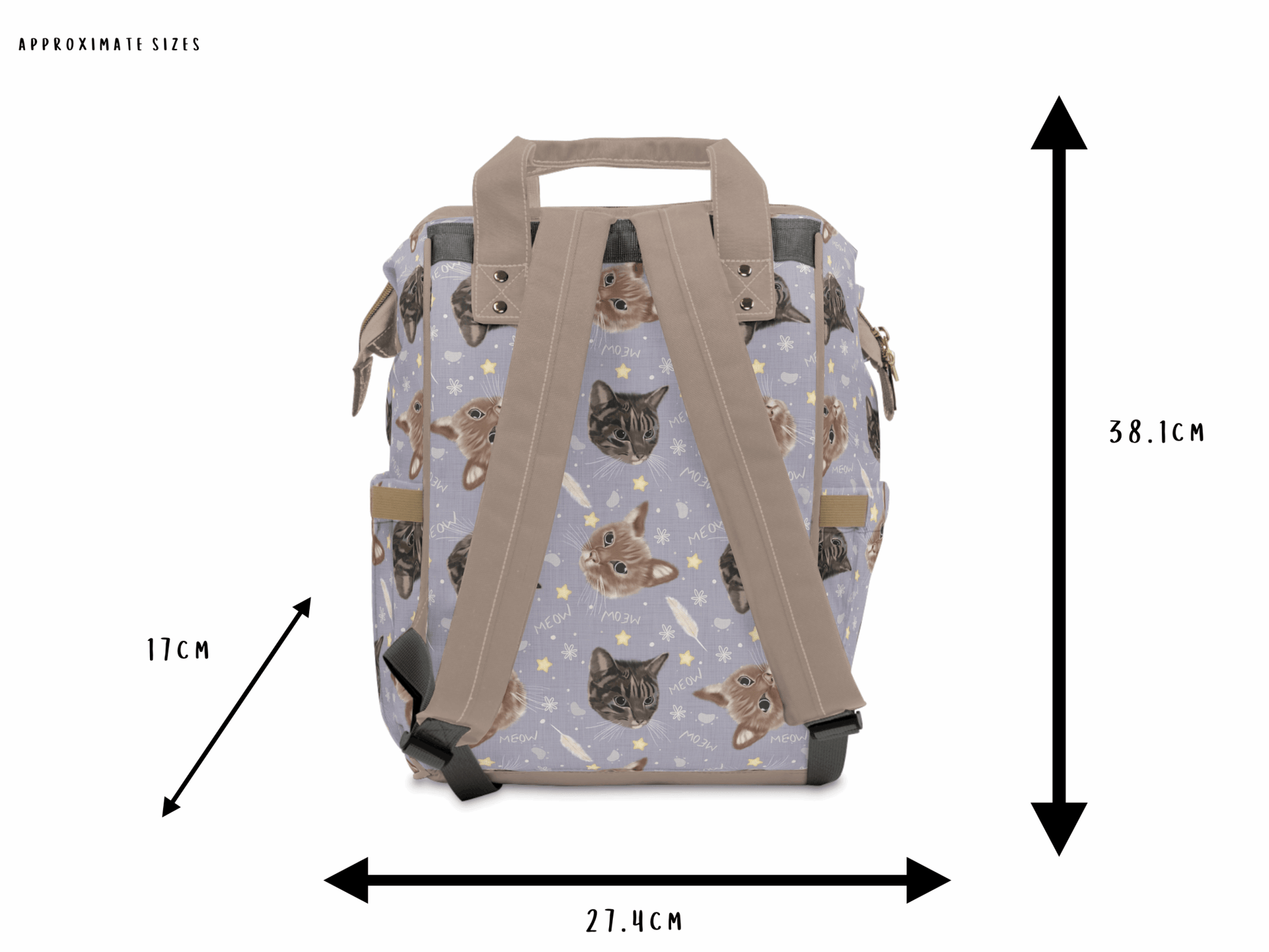 Cats & Kittens Baby Nappy Changing Bag