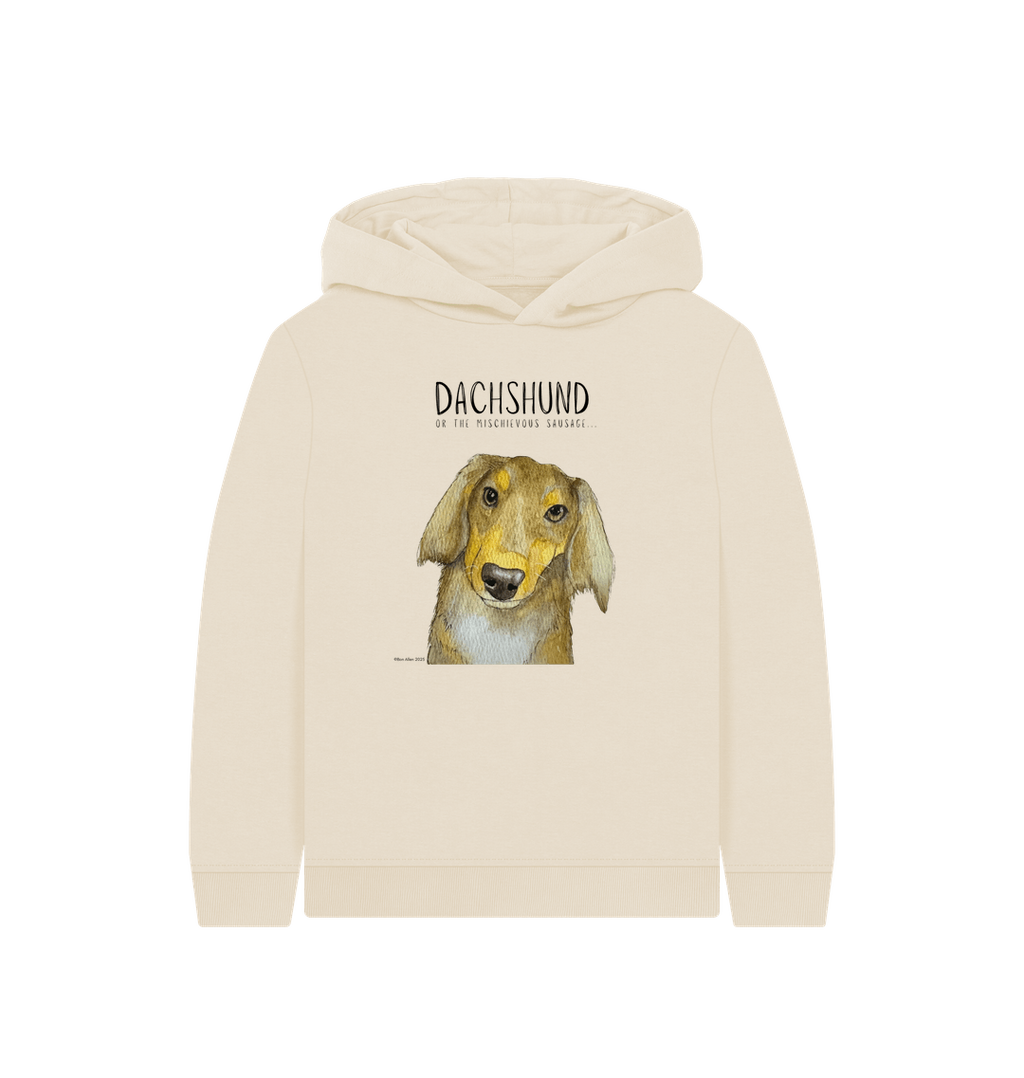 Mischievous Long Haired Sausage Hoodie – Snuggles, Sass & Sustainability!