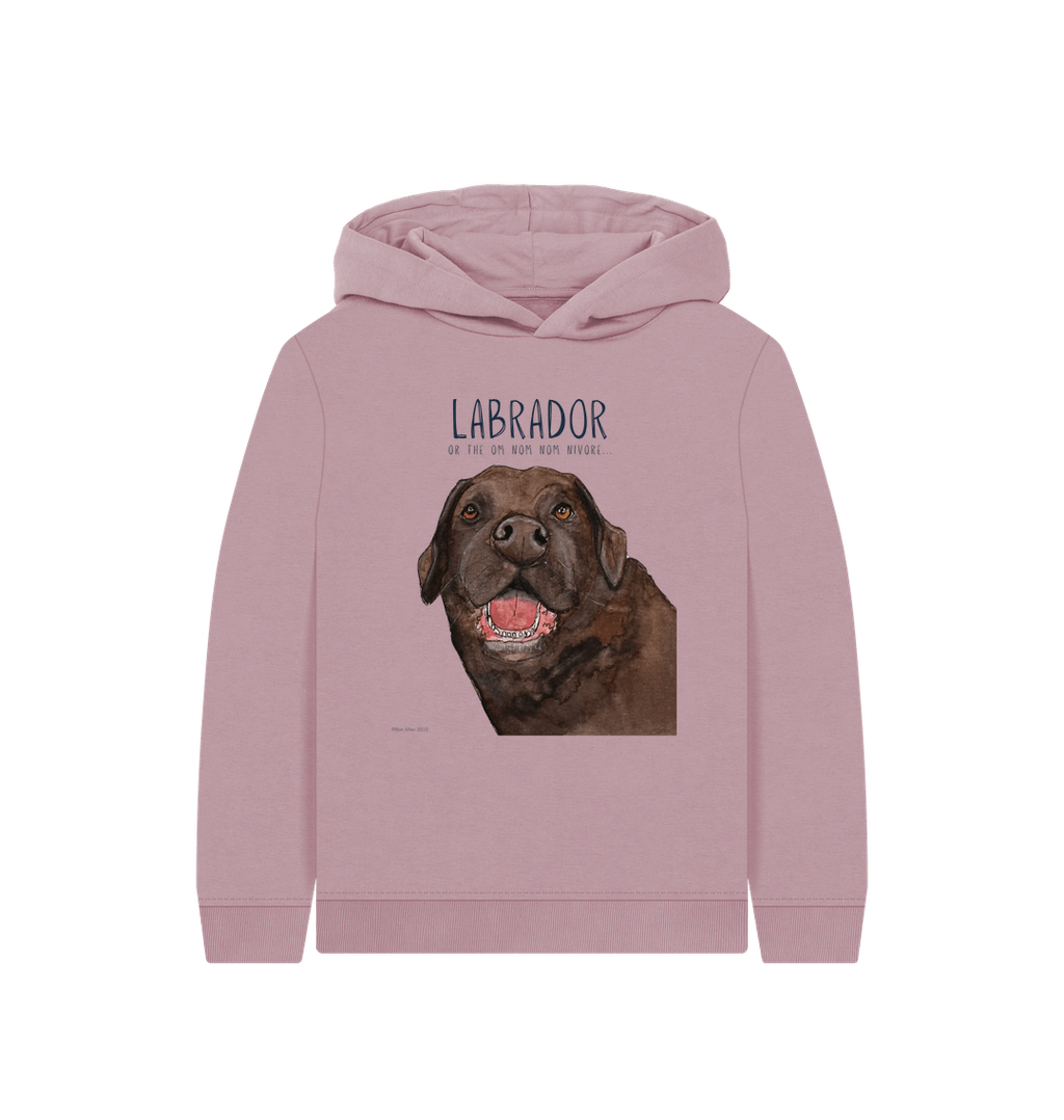 Snack Mode: Activated – The Chocolate Labrador Kids’ Hoodie