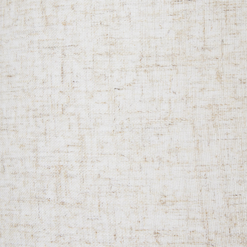 Handcrafted white-washed wicker table lamp with linen shade for farmhouse or modern decor, 61cm tall. by Sostter at brixbailey.com